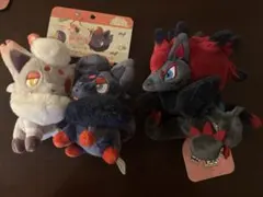 ポケモンぬいぐるみ　ゾロア　ゾロアーク