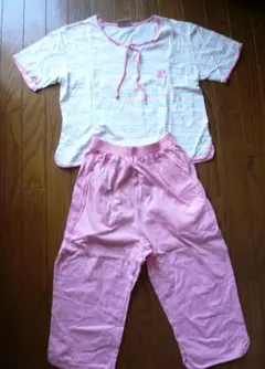Courreges Paris クレージュ レディースパジャマ　セットアップ