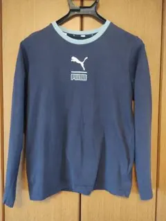 PUMA 160cm 長袖Tシャツ ネイビー