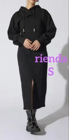 長袖 パーカー ウエスト