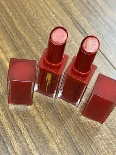 shu uemura ルージュ アンリミテッド 2本セット - メルカリ