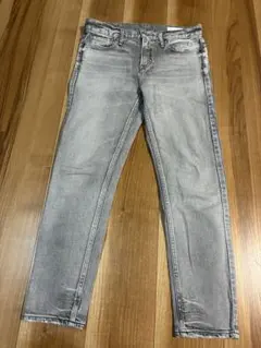 upper hights スリムフィットデニム グレー
