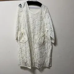 レース　割烹着