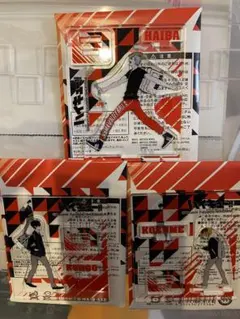 ハイキュー アクリルフィギュアコレクション 第2弾 音駒高校 黒尾　孤爪　灰羽