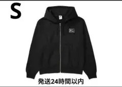 新品　NIKE✖︎STUSSY フルジップパーカーMサイズ 23FW STUSSY x NIKE STONE WASHED FLEECE ZIP HOODIE GREY