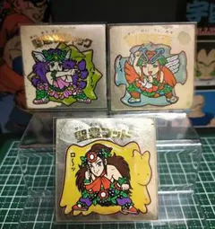 ビックリマン　ヘッド３種　　　【ジャンク】