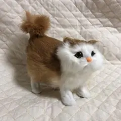 オリエンタルトーイ 白猫 ペルシャ猫 子猫 当時物 昭和レトロ