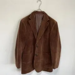 【D'URBAN】コーデュロイ　ジャケット　日本製【A5】カシミヤ混　ウール混