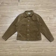 コーデュロイ ジャケット アースミュージックアンドエコロジー ブラウン