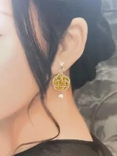 水引イヤリング/ピアスNo.291 - メルカリ