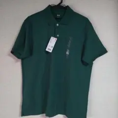 ユニクロ ダークグリーン ポロシャツ Lサイズ