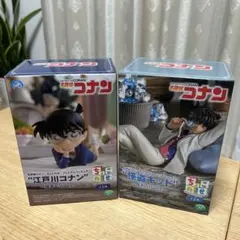 名探偵コナン 江戸川コナン・怪盗キッド寝そべりVer. フィギュア
