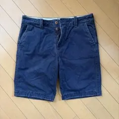 HOLLISTER メンズ ショートパンツ コットン　ネイビー 30のサムネイル