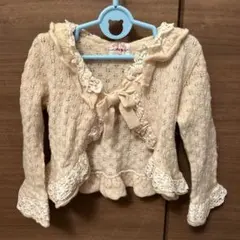 130くらい　メゾピアノ　カーディガン