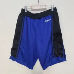 asics アシックス ハーフパンツ ゲームパンツ【O】ブルー系