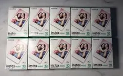 FUJIFILM instax mini インスタントフィルム10枚x10個