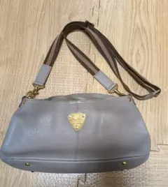 美品】ATAO ショルダーバッグ 2way レザー ブラウン ミントシュリンク
