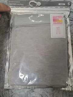 未使用品　ユニクロ　ヒートテック　タイツ　メンズ　S　グレー