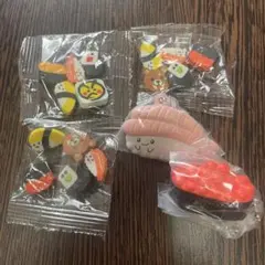 元気寿司 ガチャ 消しゴム キーホルダー