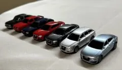 【美品】Audi ミニカー 7台セット　サントリーコーヒーBOSSのサムネイル