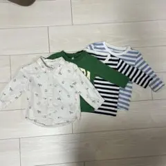 長袖4枚セット　80サイズ