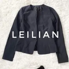 【Leilian】フォーマル ノーカラージャケット 日本製　 ap1738のサムネイル