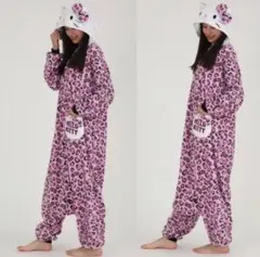 ハローキティ ヒョウ柄 ルームウェア