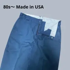 80s Dickies 874 ネイビー Made in USA