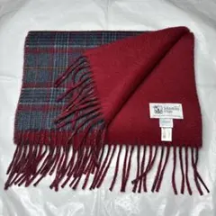 ジョンストンズ カシミヤ100％ 中判ストール ロイヤルスチュワート