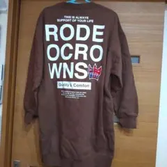 RODEO CROWNS ブラウン 長袖チュニック 茶色のサムネイル