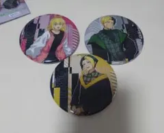 マッシュル　わくドキくじ　缶バッジ(レイン、フィン、レモン)