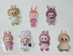 ラブブシール7枚セット