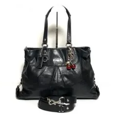 COACH Y2K Soho Ashley Leather Tote Bag - メルカリ