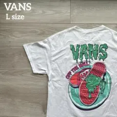 VANS グラフィックプリント Tシャツ L OFF THE WALL