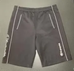 【美品】champion・ハーフパンツ・ブラック・Lのサムネイル