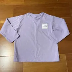 THE NORTH FACE⭐︎長袖カットソー 100 パープル　ロンT