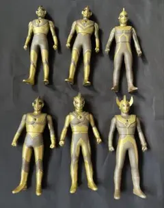 ソフビ ウルトラマンゼロ ゴールド - メルカリ