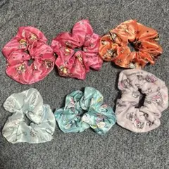 サンリオ　シュシュ　キティ　クロミ　シナモン　ポチャッコ