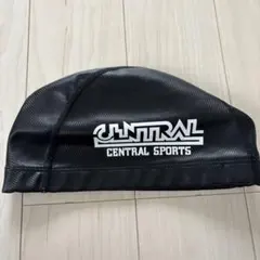 CENTRAL SPORTS 水泳帽 黒　Ｌ
