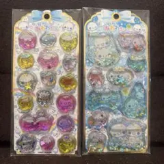 ぷくぷくあわわちゃん　ウォーターシール　2点セット