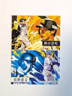 ベイスターズ 佐野恵太 ホークス 柳田悠岐 交流戦コラボ リアル化カード