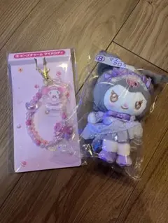 マイメロディ ビーズチャーム　クロミ マスコット
