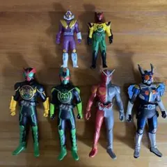 仮面ライダー フィギュア 6体セット - メルカリ