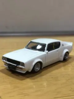 ホワイト スポーツカー ミニカー