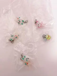 おじゃる丸 めじるしアクセサリー 5個セット