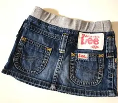 【LEE】デニムスカート　Lee ウエストゴム付き