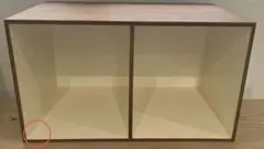 値下げ　LAUAN SHELVES ラワンシェルブズ 縦2列ホワイト 自由につかえる箱型シェルフ LAUAN SHELVES | D&DEPARTMENT