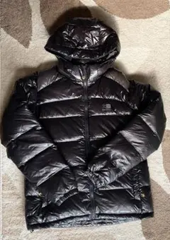 klimax ブラックダウンジャケット フード付き