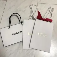 美品DIOR & CHANEL ショップ袋セット
