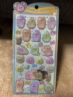 うるちゅるシール おぱんちゅうさぎ 日本正規品 ぷっくり 立体 3D んぽちゃむ